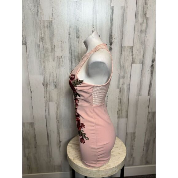 SOLARIS style floral dress size medium - Picture 3 of 7